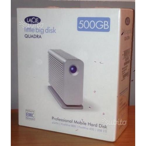 Hard Disk LACIE - little big disk Quadra