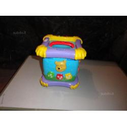 Cubo parlante bilingue clementoni
