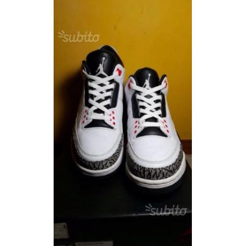 Air Jordan 3 White infrared