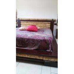 Letto in bambù