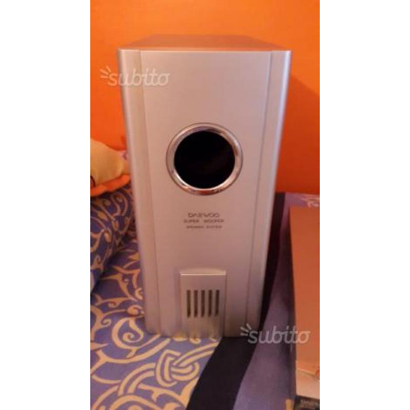 Impianto dolby suroound daewoo completo