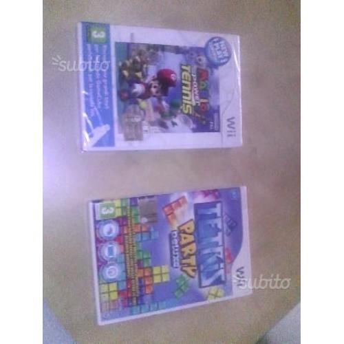 Giochi WII NUOVI MAI APERTI