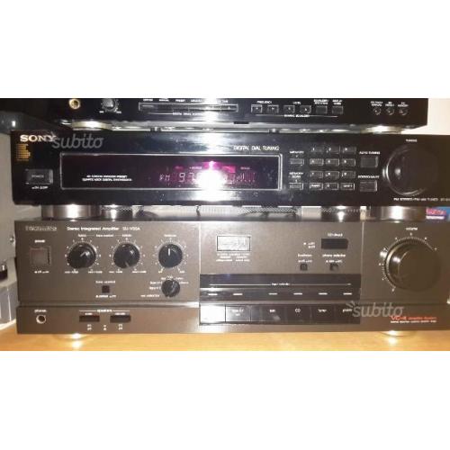 Trittico sony technics perfette condizioni