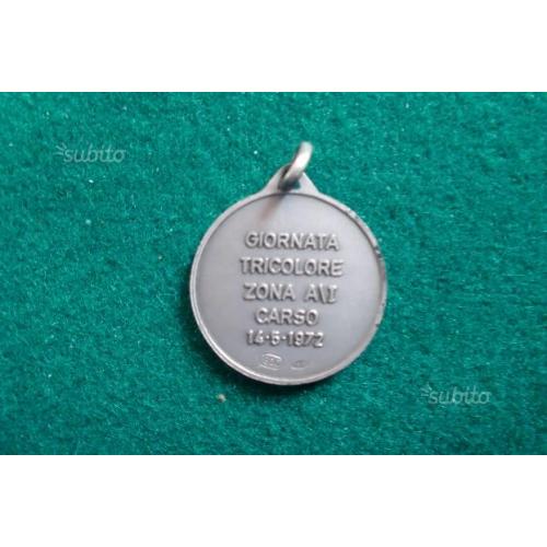 M42 - Medaglia 1972 - Giornata Tricolore Zona A/1