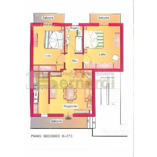 Appartamento semiarredato in posizione panoramica