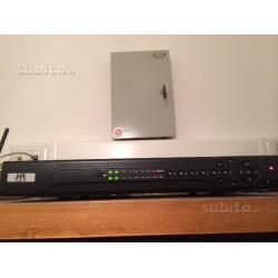 Videosorveglianza DVR HR 4 ch SATA H264 real time