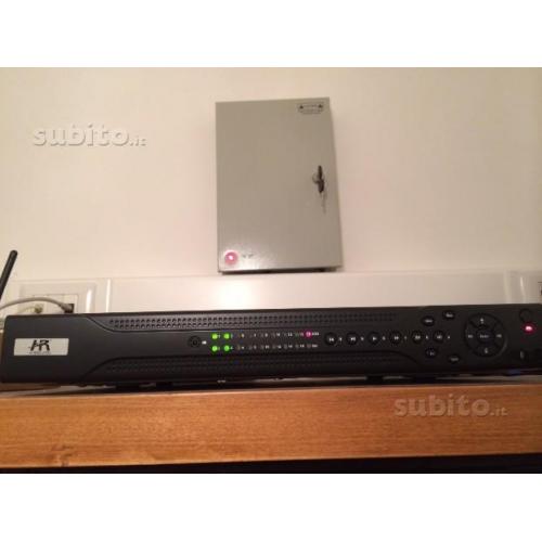 Videosorveglianza DVR HR 4 ch SATA H264 real time
