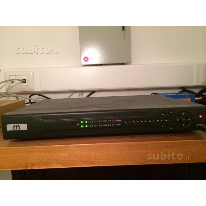 Videosorveglianza DVR HR 4 ch SATA H264 real time