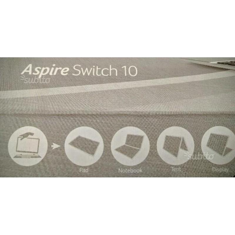 Notebook/Tablet 4 in 1 ACER Aspire Switch 10