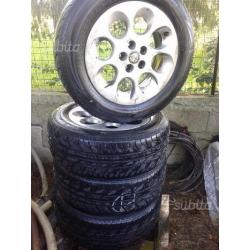 Cerchi in lega e gomme alfa romeo da 15