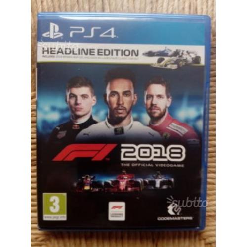 F1 2018 come nuovo