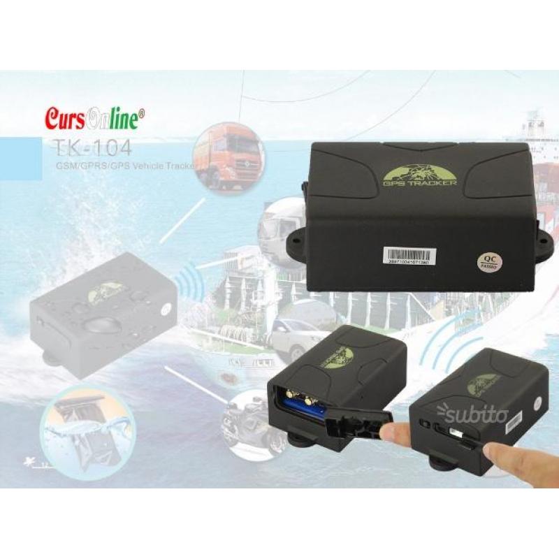 Gps Tracker 6000mAh Gprs/Gsm Micro SD Card TK-104