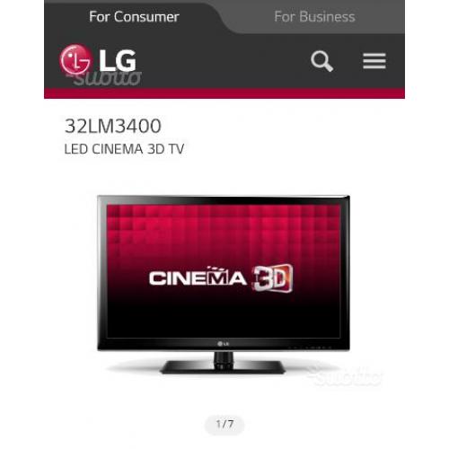 Lg 32LM3400 CINEMA 3D