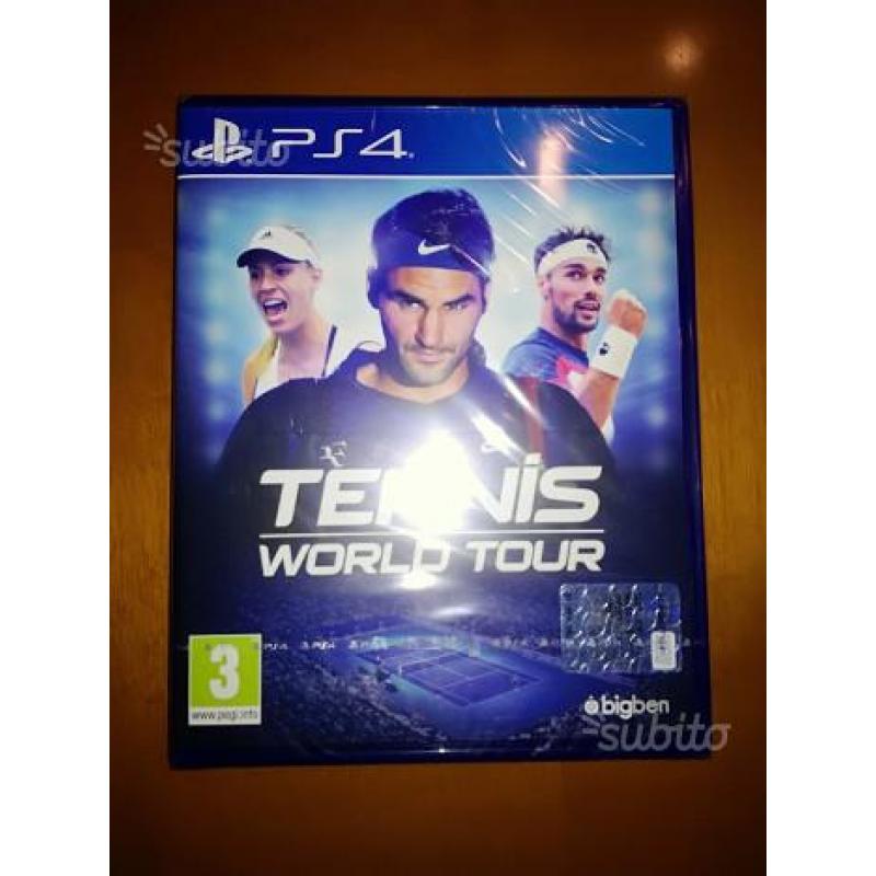 Tennis World Tour PS4 Nuovo Sigillato