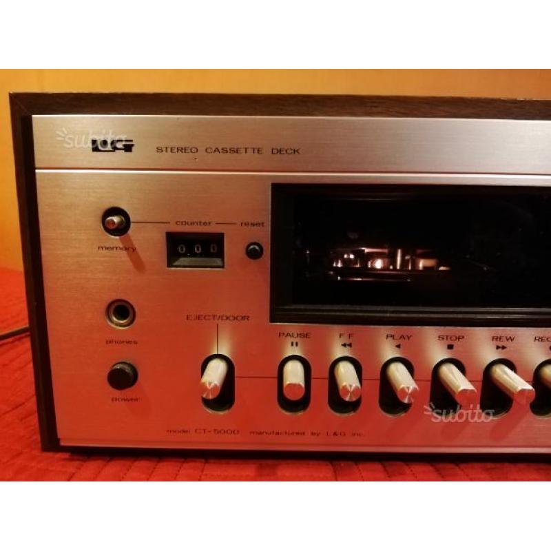 L&g Luxman CT-5000 piastra tape deck