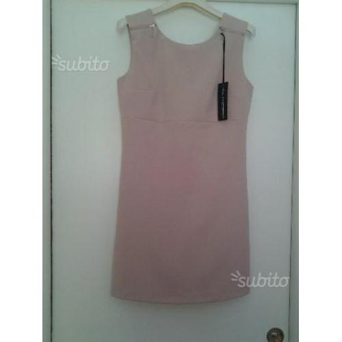 Abitino donna rosa cipria tg 44