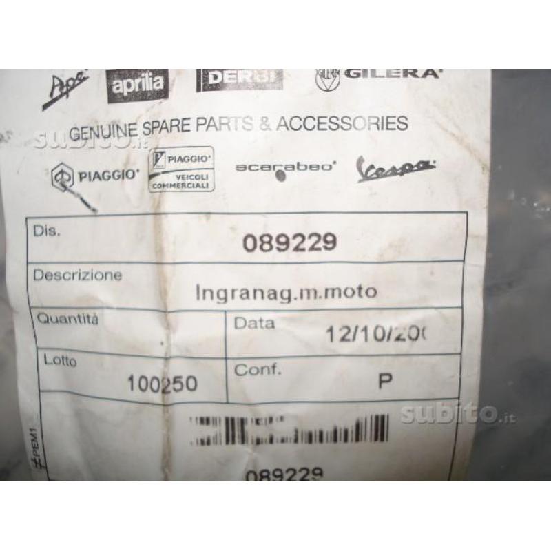 VESPA GL ingranaggio rif.089229 euro 29