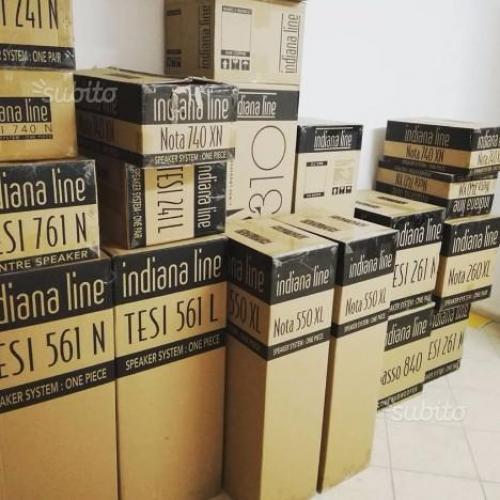 Diffusori casse indiana line tesi nota nuove