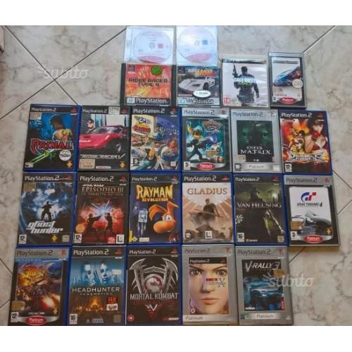 Giochi originali playstation completi