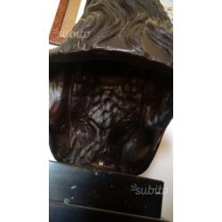 Busto di bronzo inizio 900