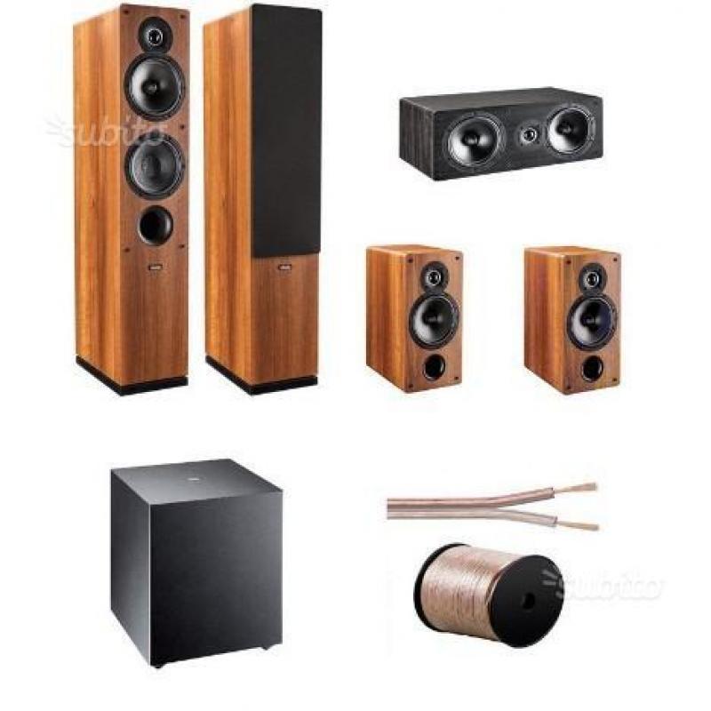 Kit 5.1 completo indiana line tesi noce