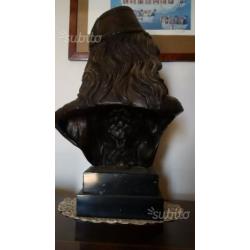 Busto di bronzo inizio 900